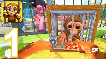 I Am Monkey Mobile - Gameplay Walkthrough Deel 1 - Tutorial (iOS, Android)