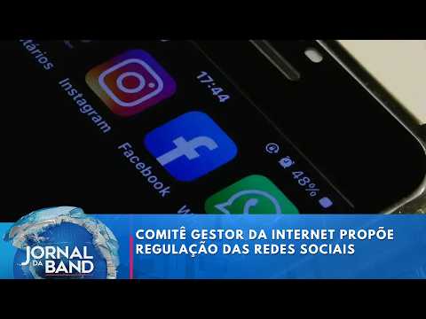 Comitê gestor da internet propõe regulação das redes sociais | Jornal da Band