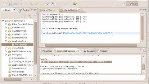 Experimental SWI-Prolog Integration In Bioclipse