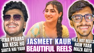 PAKISTANI REACTS TO JASMEET KAUR OFF-SCREEN REELS VIRAL EDITS HH REACTION