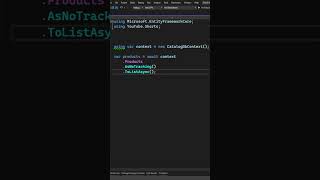 Two Tricks For Insane EF Core Performance #shorts screenshot 3