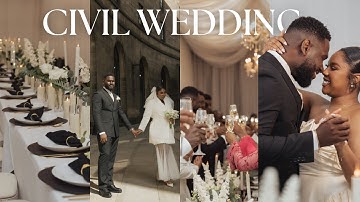 WEDDING VLOG: My Intimate UK Civil Wedding and Reception | Becoming a Mrs