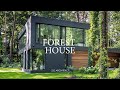 House in a picturesque pine forest house tour
