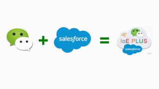 IoE Plus = WeChat (weixin) + SFDC (Salesforce) screenshot 5