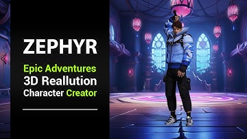 Stunning Zephyr Character – Pack High Quality 3D Character for Character Creator 4 & Unreal Engine 5