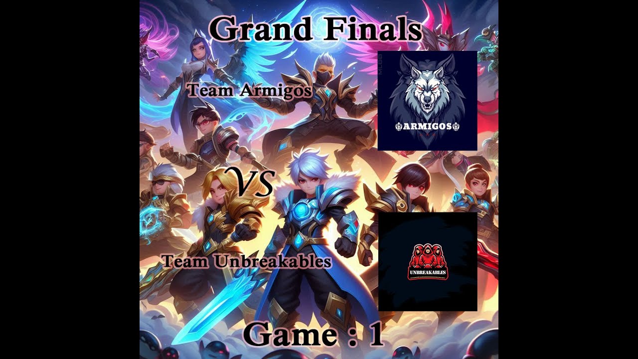 Kandy Mobile Legends Championship | Game 1: Team Armigos vs Team Unbreakables Showdown!