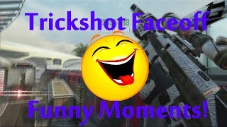 Trickshot Faceoff Funny Moments!