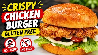 Crispy Chicken Burger [GLUTEN FREE] 🌟
