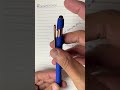 Premium Blue Mobile Touch Click Pen Rose Gold Glossy Finish #shorts