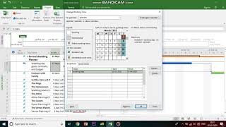 Create a Project Calendar on MS Project 2016