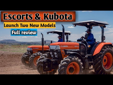 New Escorts Kubota launch tractors | Escorts Kubota new models full video |