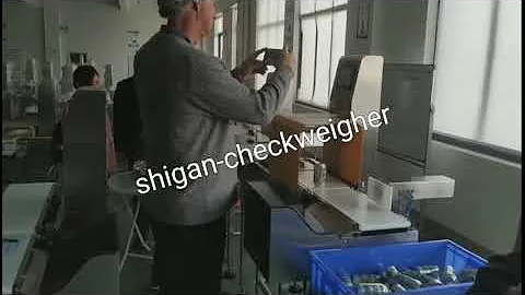 High speed checkweigher