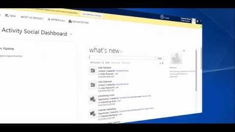 How to create an account in Microsoft Dynamics CRM 2013