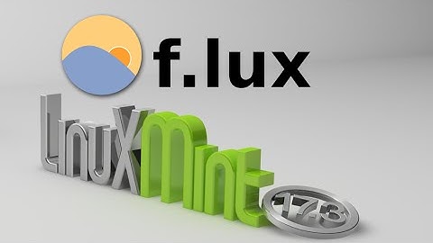 Install f.lux (to reduce eye strain) in Linux Mint / Ubuntu