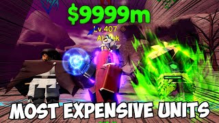 The New Most Expensive Units 5.0 Vs Infinite Mode | ASTD Challenge