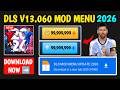 قائمة تعديلات Dream League Soccer V13 060 لعام 2026 تطبيق DLS المعدل V13 060 جواهر وعملات غير م