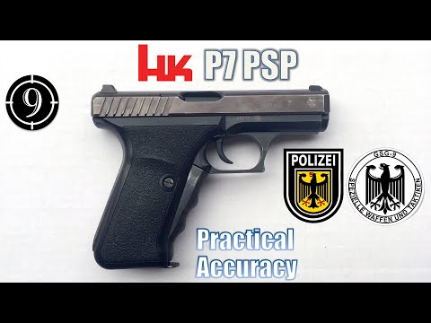 H&K P7 - Close Range Practical Accuracy (Milsurp)