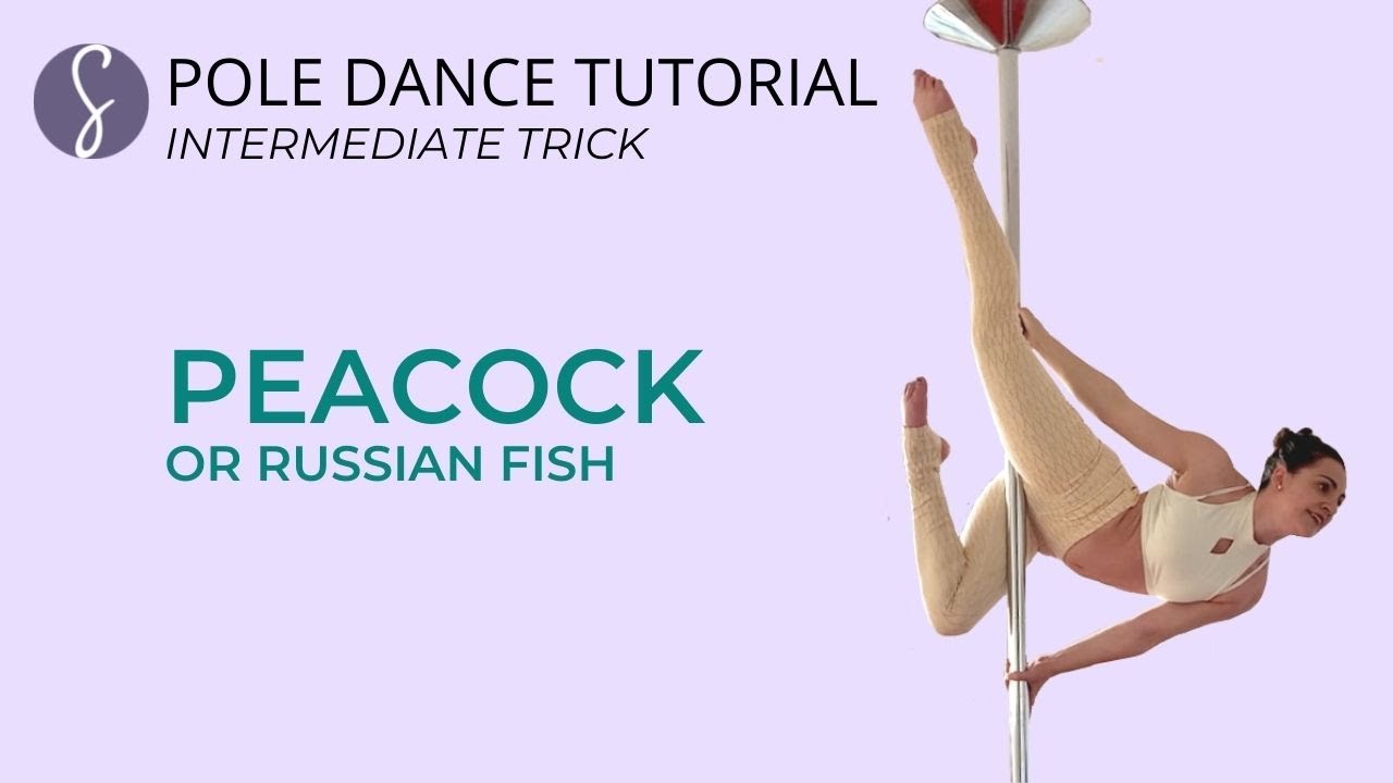 dancing with fishing pole Pole Trick Tutorial: Peacock or Russian Fish (Intermediate Level)