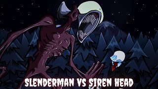 [Fnf Mashup] Slenderman vs Siren Head | Silver Edge x Engage
