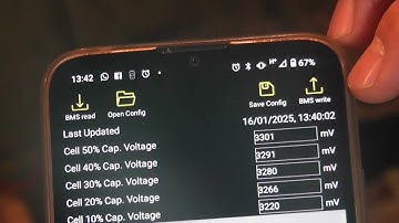 BMS adjust with Overkill Solar, balance charge start setting, buffer battery