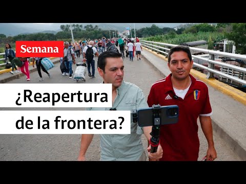 Juan Diego Alvira estuvo en la frontera con Venezuela. Su reapertura no es como la pintan. |