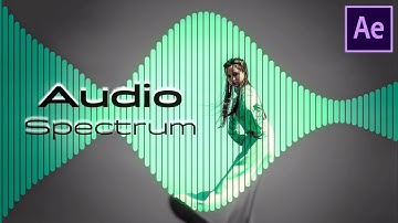 Track mattes【100 types】Audio Spectrum 37 - After Effects CC - NCS