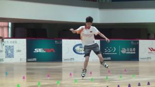 2017上海SSO國際自由式滑輪公開賽 青男Battle ~junior  men-QF2-1