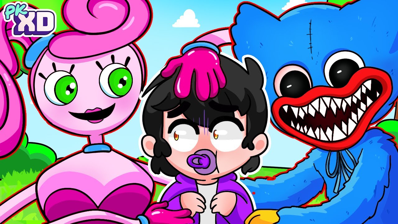 ¡HUGGY WUGGY Y MOMY LONG LEGS ME ADOPTAN EN PK XD! 😱💖 POPPY PLAYTIME 2 CHAPTER 2 ADOPTAN A SRJUANCHO