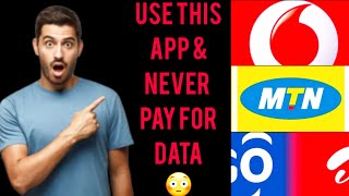 How to get FREE Internet on All Networks! Never Buy Data Again😍