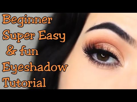 Beginners eyeshadow makeup Tutorial | super easy & fun eyeshadow