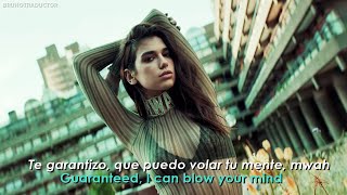 Dua Lipa - Blow Your Mind (Mwah) \/\/ Lyrics + Español \/\/ Video Official