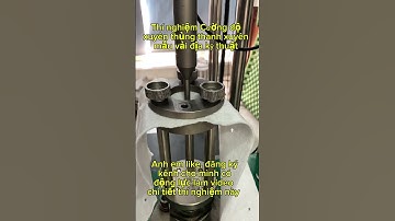 Thí nghiệm xuyên thủng thanh vải địa kỹ thuật, astm d4833 puncture testing ( geotextile ) #xaydung