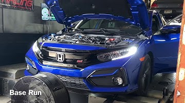 10th gen Civic si dyno - Stock vs ktuner