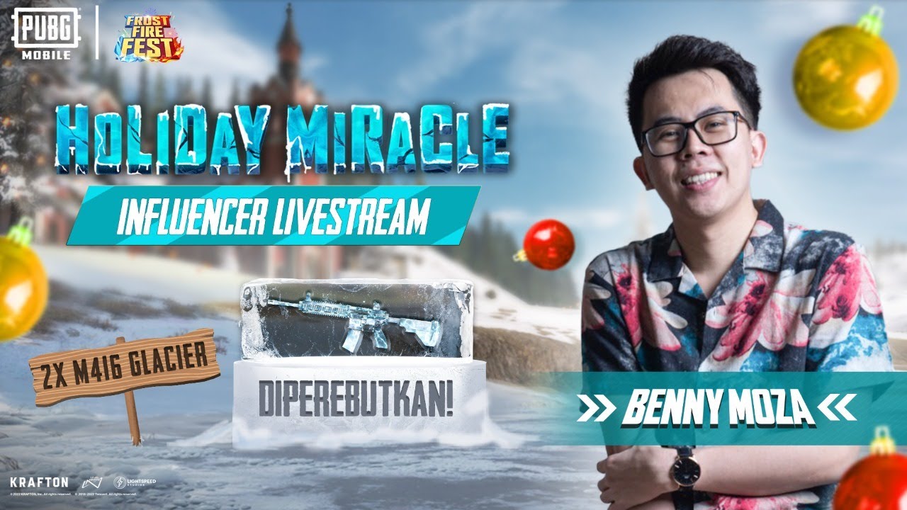 HOLIDAY MIRACLE WITH BENNYMOZA – PUBG MOBILE INDONESIA