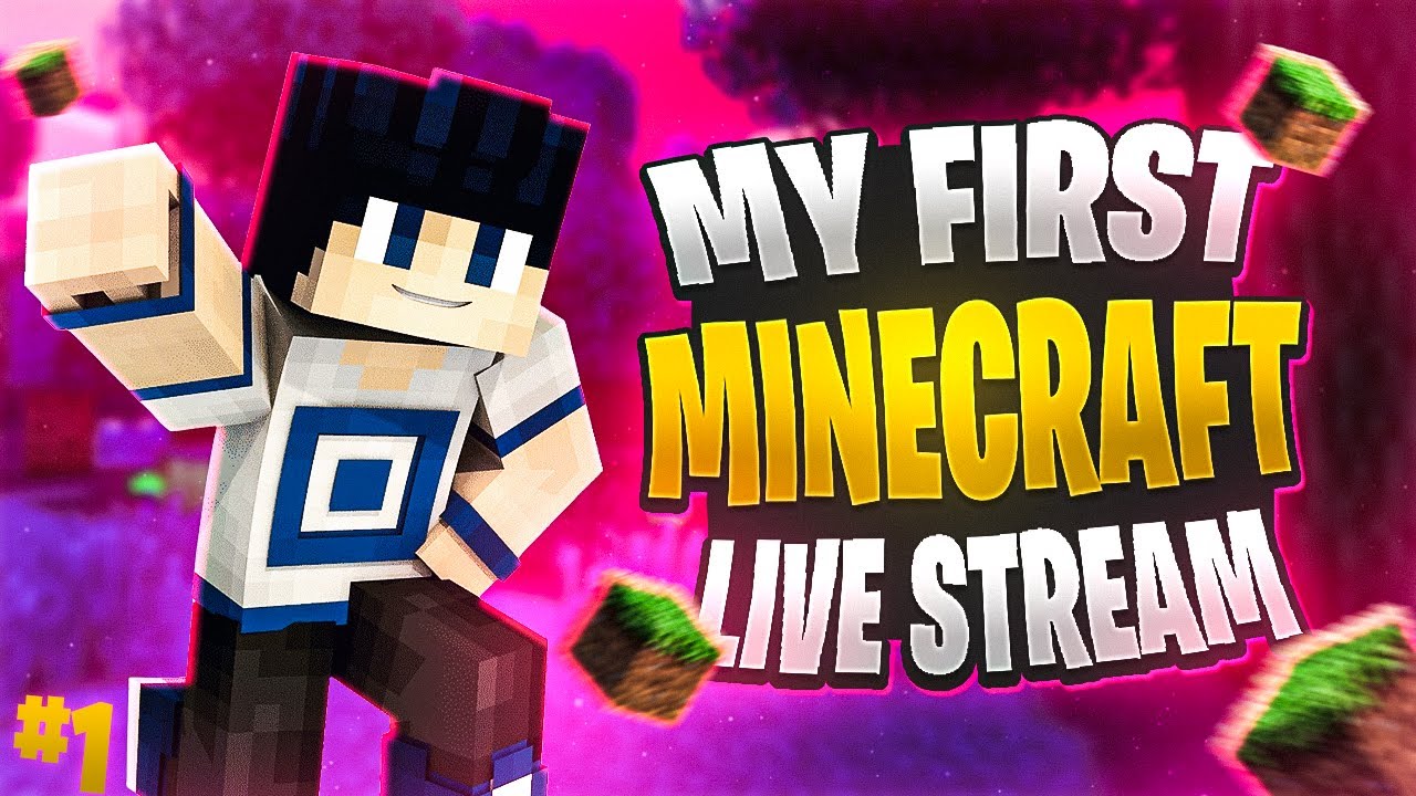 MY FIRST MINECRAFT LIVE STREAM | ROAD TO 500 SUBSCRIBE | MINECRAFT LIVE ...