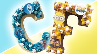 Bakken - Frozen & Minions chocoladeletters