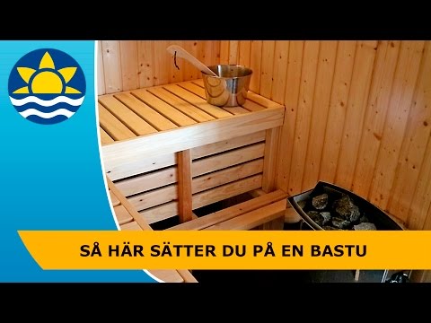 Video: Hur Man öppnar Bastun