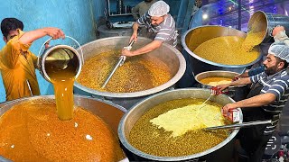 PAKISTAN BIGGEST LAHORI MURGH CHANNAY | COMPLETE RECIPE & STREET FOOD MAKING | CHICKPEA CURRY 