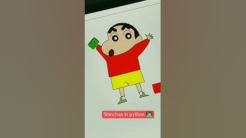 Shin Chan in python . for code comment me  👇👇👇