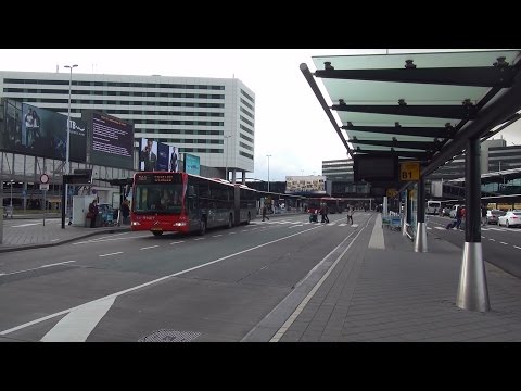 Connexxion R-NET Mercedes-Benz Citaro G 9216 busstation Schiphol Plaza