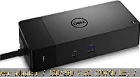 Dell ThunderBolt 4 Dock (WD22TB4), Black