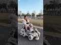 Every child has a dream of owning an excavator. A few days ago after sitting in the