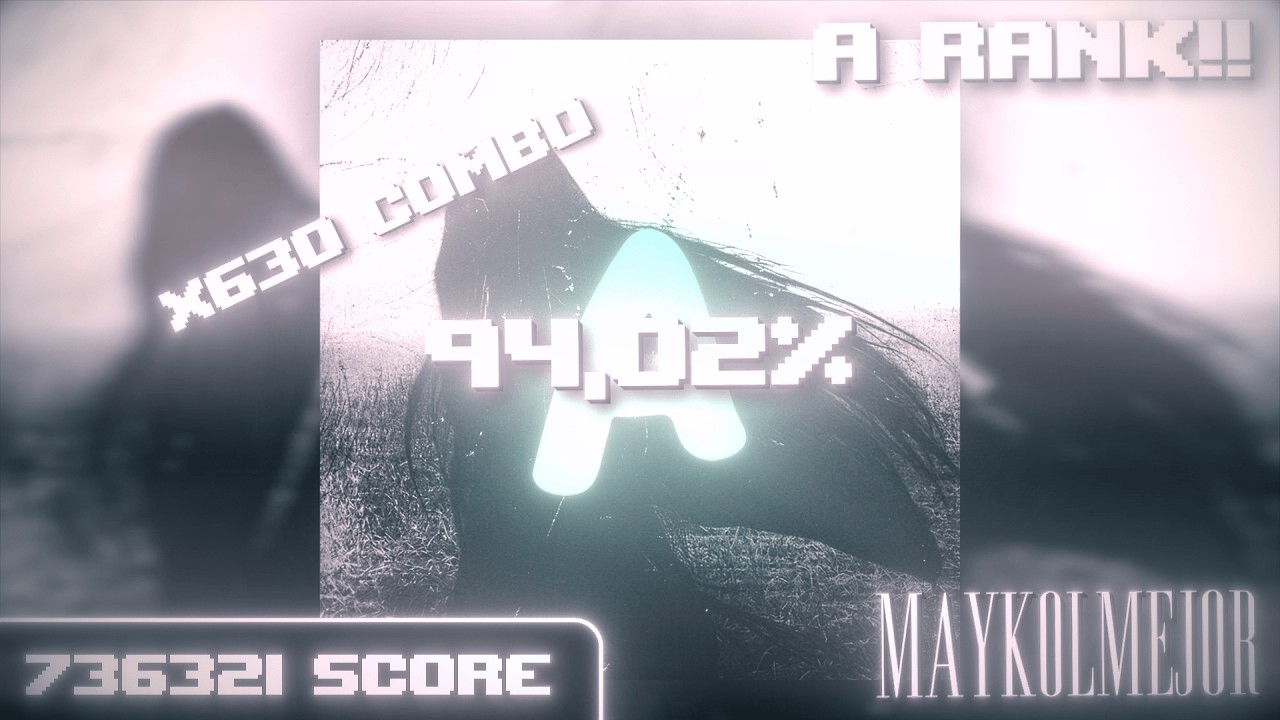 MaykolMejor | A Rank! 94.02 - Agoniya 0.9x (Opium Remix)