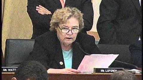 Rep. Zoe Lofgren Outlines Concerns with House Republicans VAWA Bill at Judiciary Committee Markup