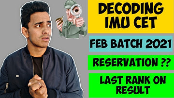 DECODING IMU CET FEB BATCH | RANK EXPLAINED | MERCHANT NAVY | AJAY KHATI