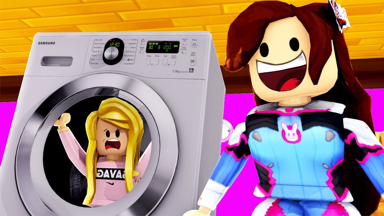 I Am Stuck In A Washing Machine Roblox Youtube - roblox at the washing machines 9 youtube