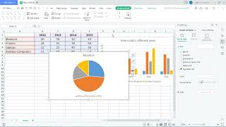 creating charts in WPS