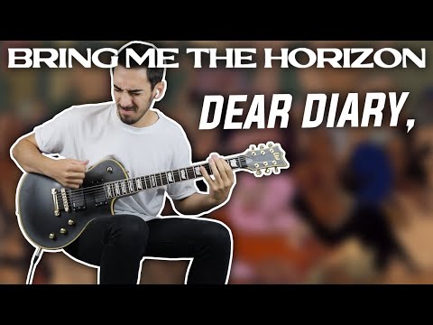 BRING ME THE HORIZON - DEAR DIARY, - Guitar Cover + TABS