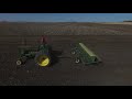 old school farming planting wheat john deere 60