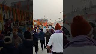 अयोध्या राम मंदिर श्रद्धालुओं की उम्र की भीड़ राम जी के दर्शन के लिए जय श्री राम ?????